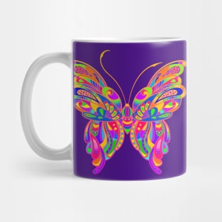 Bright and Colorful Butterfly Mug